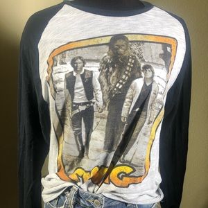 Star Wars graphic long sleeve tee
